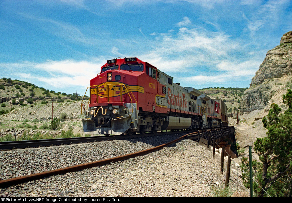 ATSF 676 E/B